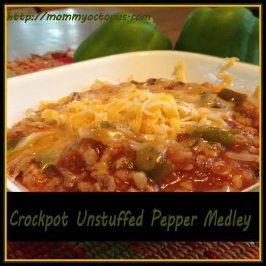 Crockpot Unstuffed Pepper Medley