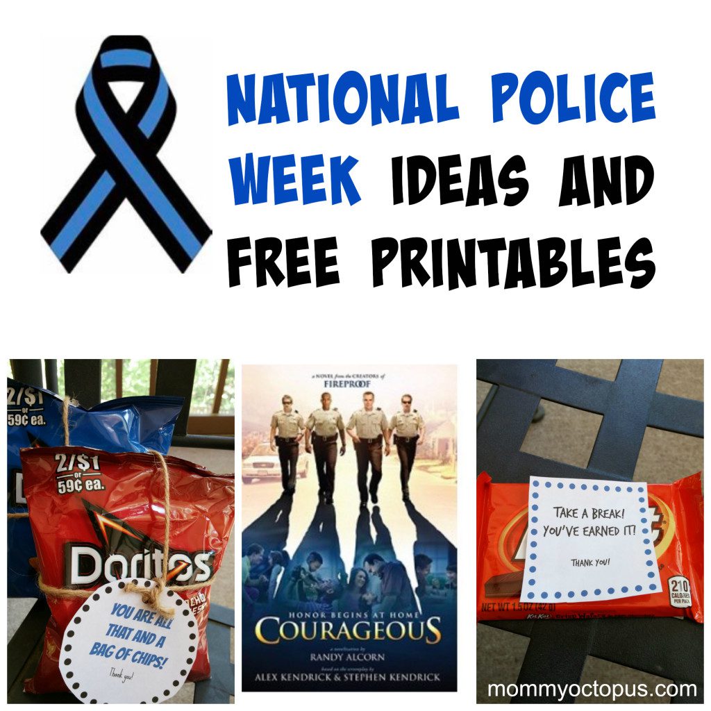 National Police Law Enforcement Appreciation Week Ideas and Free Printables