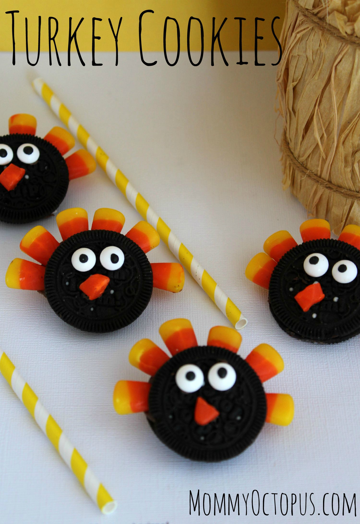 Thanksgiving Turkey Cookies for kids