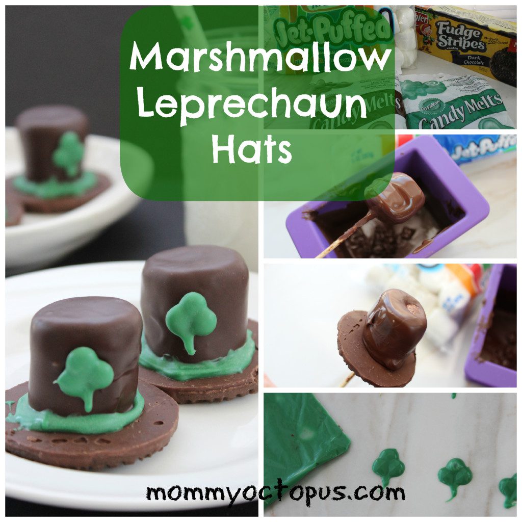 Marshmallow Leprechaun Hats