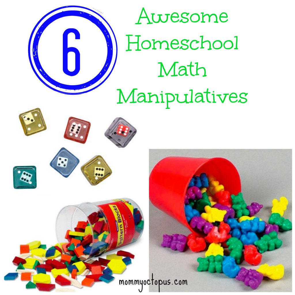 6 Awesome Homeschool Math Manipulatives