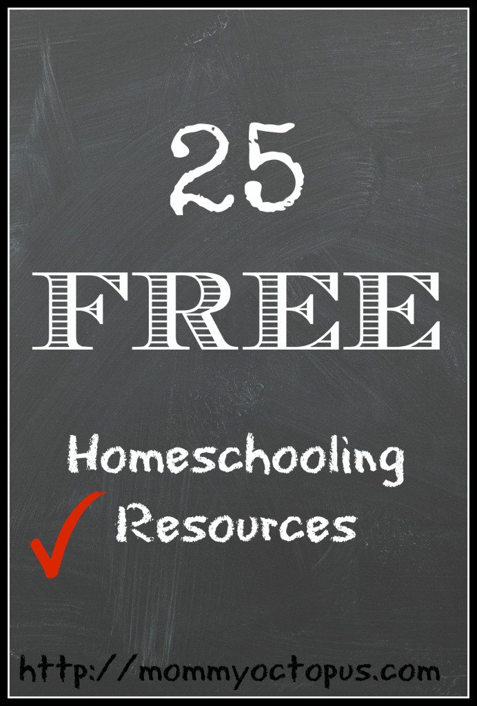 25 FREE Homeschool Resources