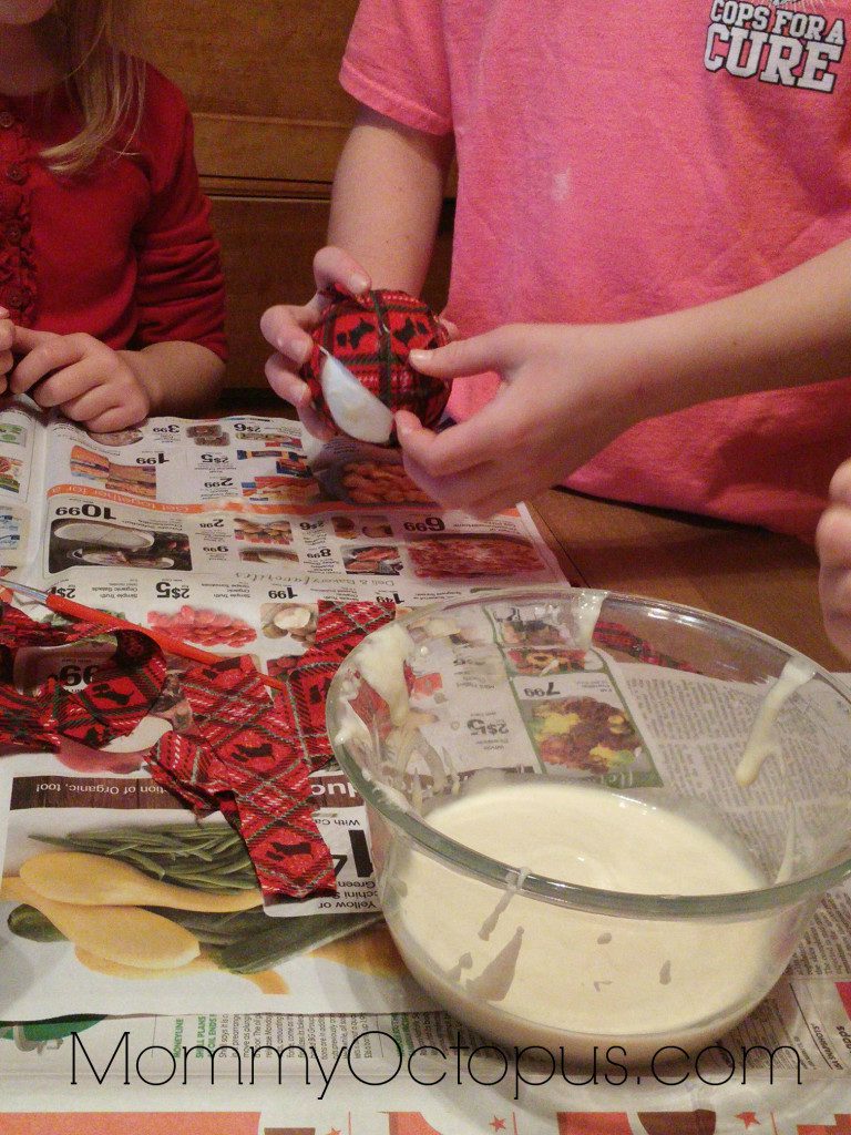 Decoupage Ornaments for Christmas