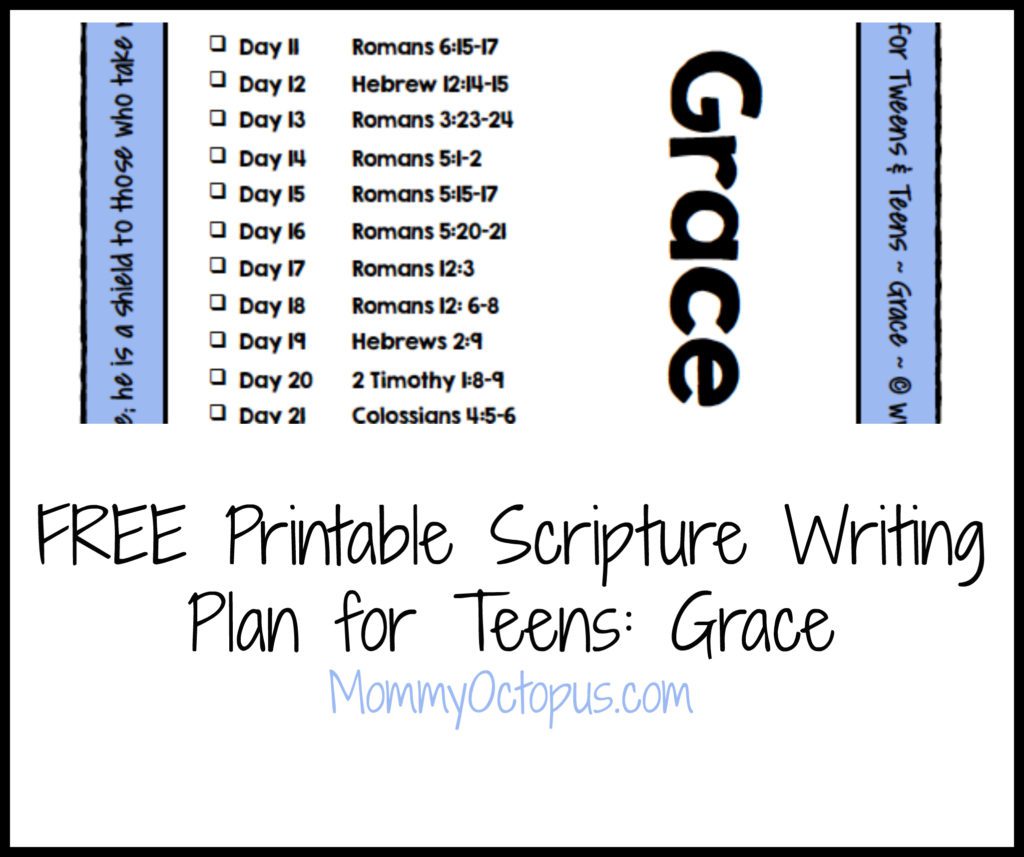 Scripture Writing Plan
